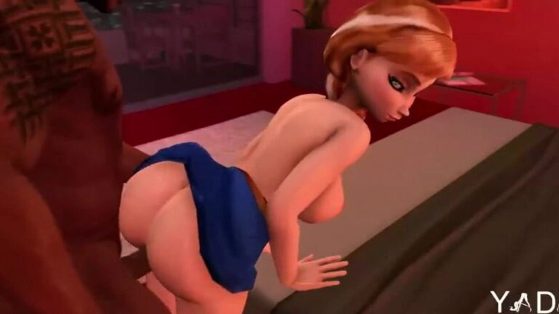 Bbw Cartoon Porn Frozen - 3d Futanari Frozen Elsa And Anna Feet Lick - XXX BULE
