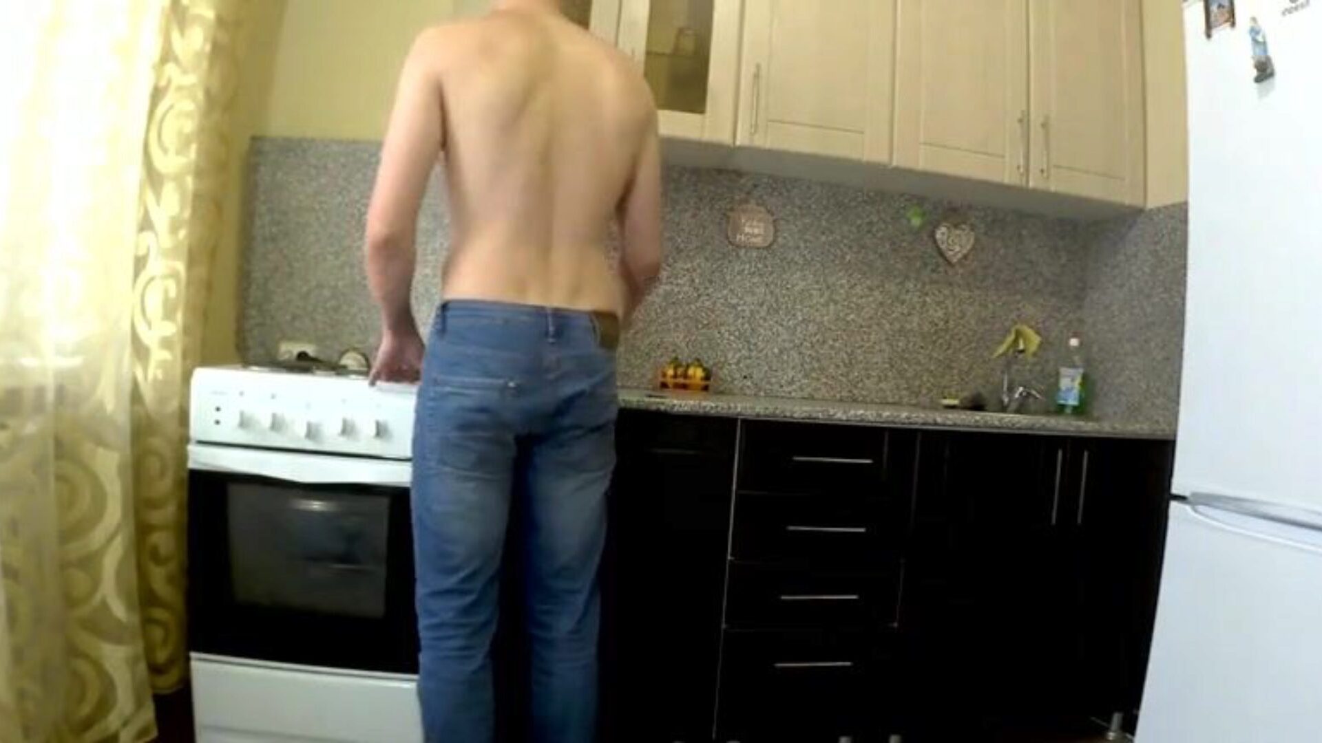 Mom And Son In Kitchen - XXX BULE
