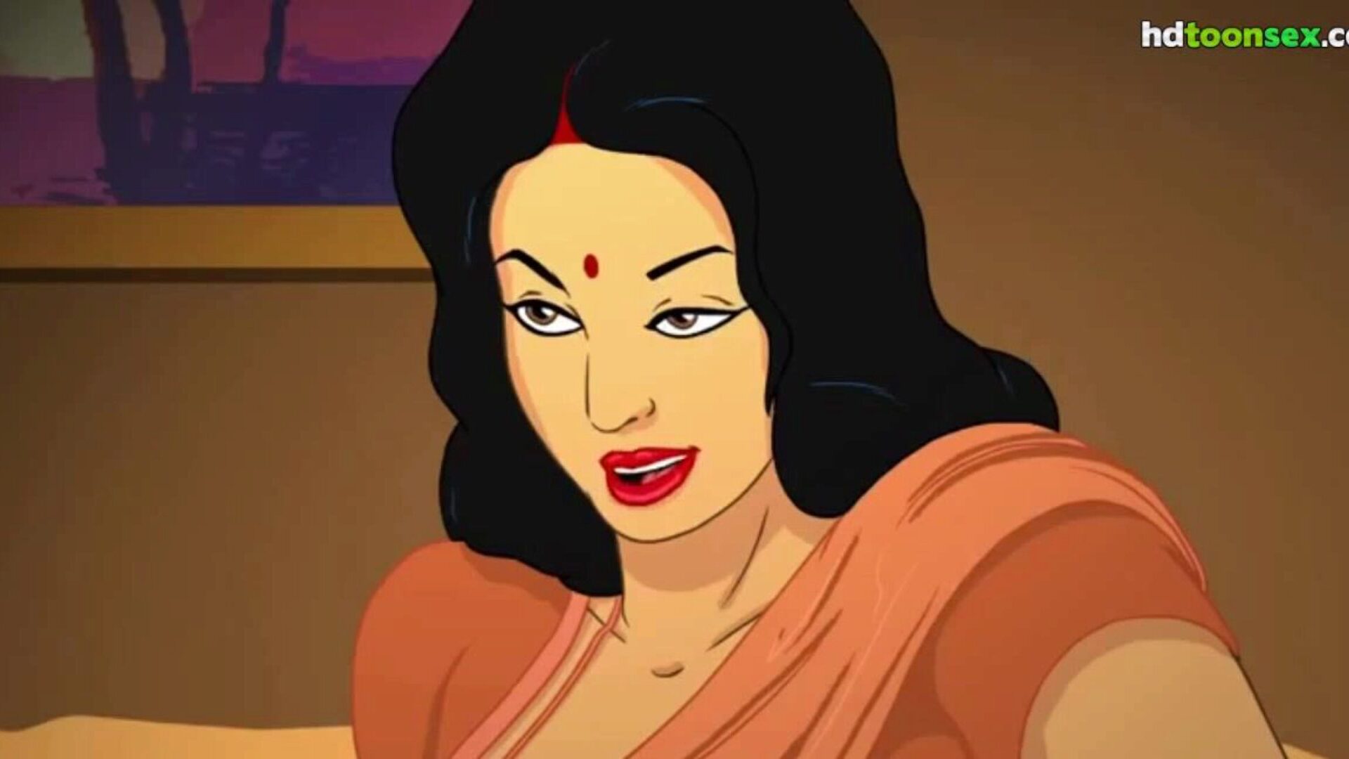 marathi indian sexy mama toon animație